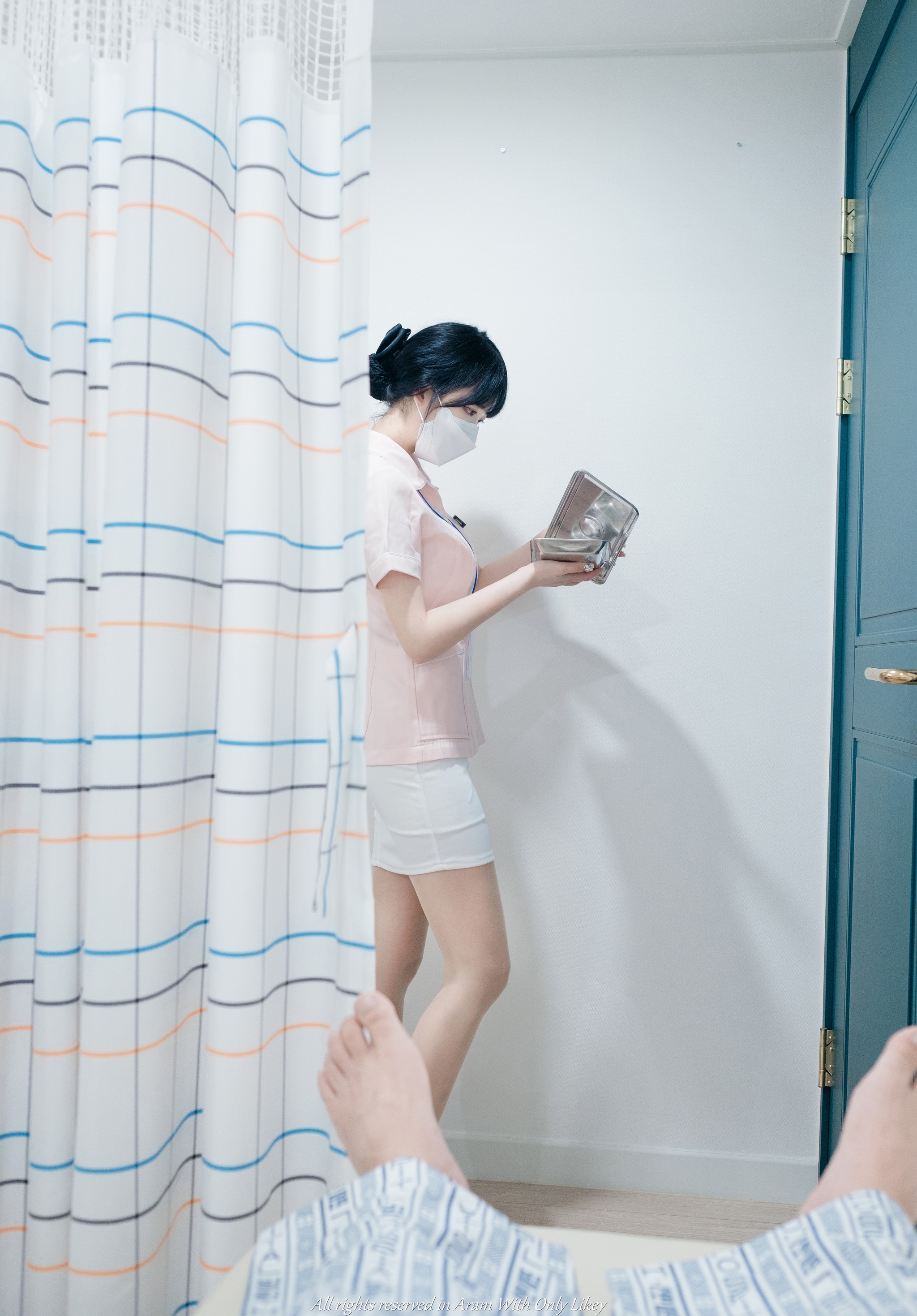 Aram(아람) - NO.022 [LIKEY]  - Aram (아람) A urologist Nurse[55P]-XikXak